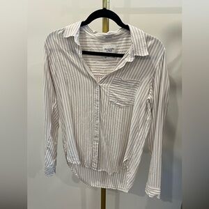 Drapey Womens Button Down